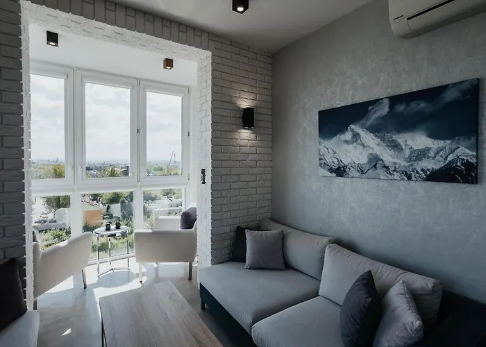 Sky Mountain View Free Parking 公寓 克拉科夫