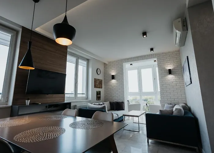 Apartment Sky Mountain View Free Parking Krakow